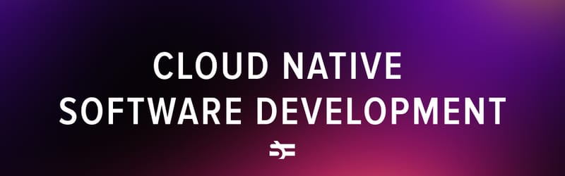 cloud native software development