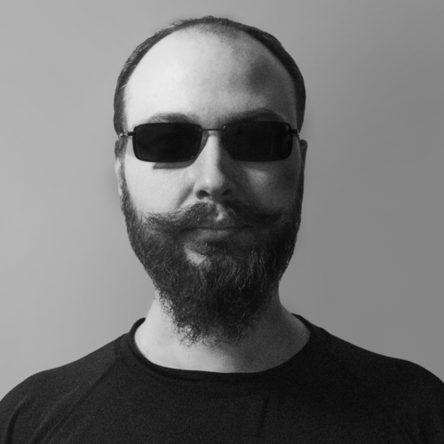 Nikolay Yakimov with glasses